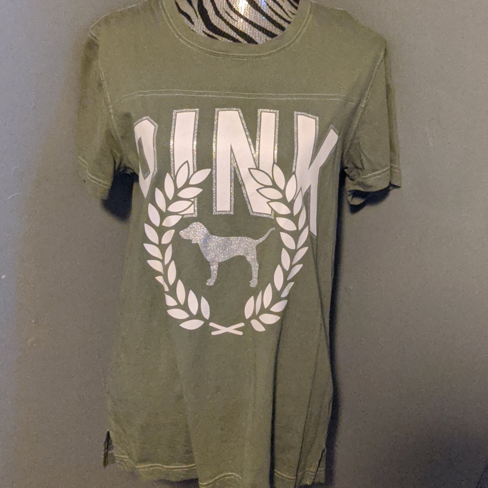 Olive PINK Top